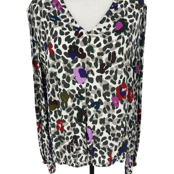 Ted Baker Charia Wilderness Tie Neck Blouse - Picture 7 of 13